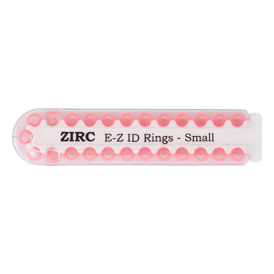 E-Z ID Instrument Rings, Small, Neon Pink, 25/Pk, 70Z100S thumbnail 9