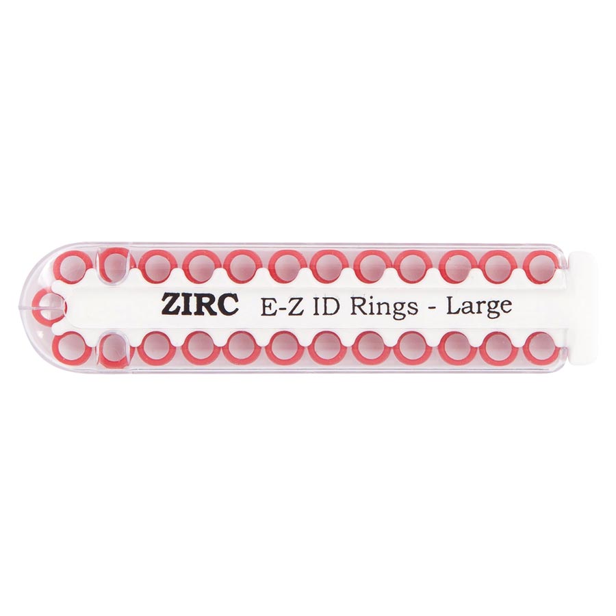 EZ-ID Instrument Rings Red 25/Pk thumbnail 7