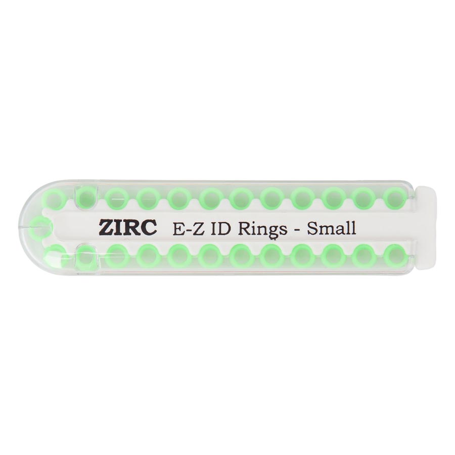 E-Z ID Instrument Rings, Large, Neon Green, 25/Pk, 70Z200P thumbnail 7