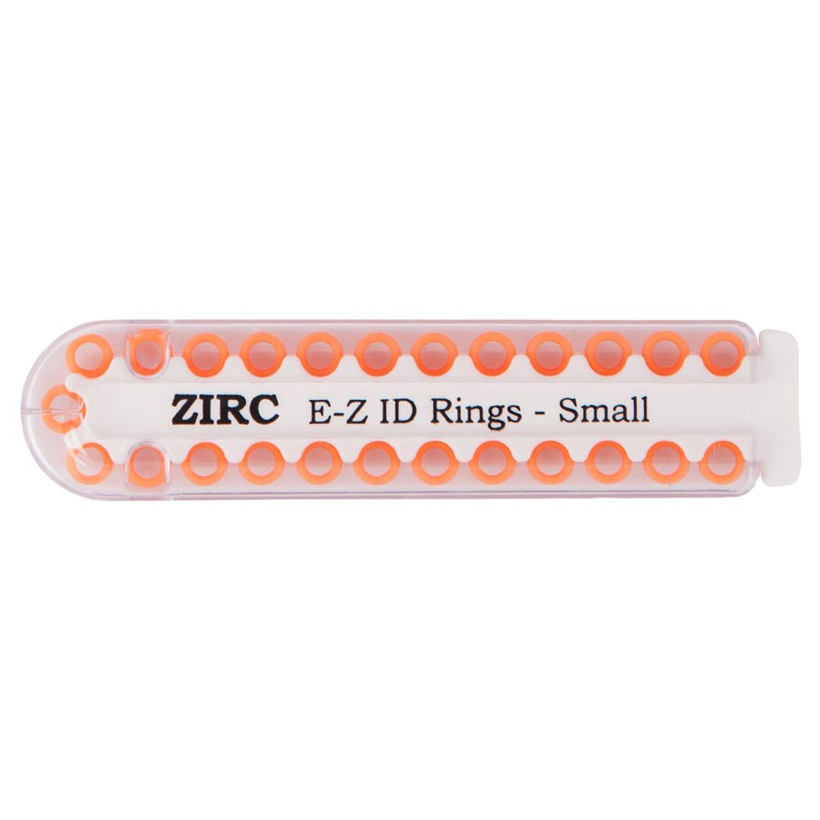 E-Z ID Instrument Rings, Large, Neon Orange, 25/Pk, 70Z200Q thumbnail 7