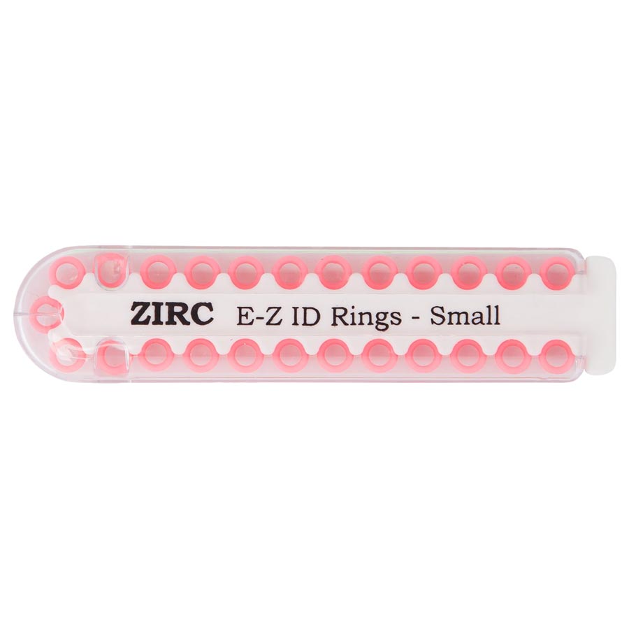 E-Z ID Instrument Rings, Large, Neon Pink, 25/Pk, 70Z200S thumbnail 8
