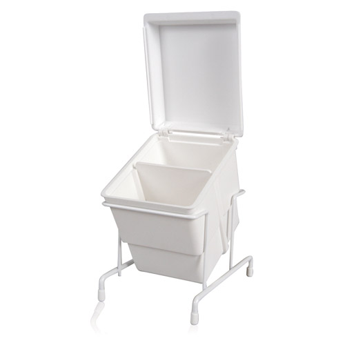 E-Z Storage, Tub, White w/ White Cover, 1/Pk, 29R605 thumbnail 8