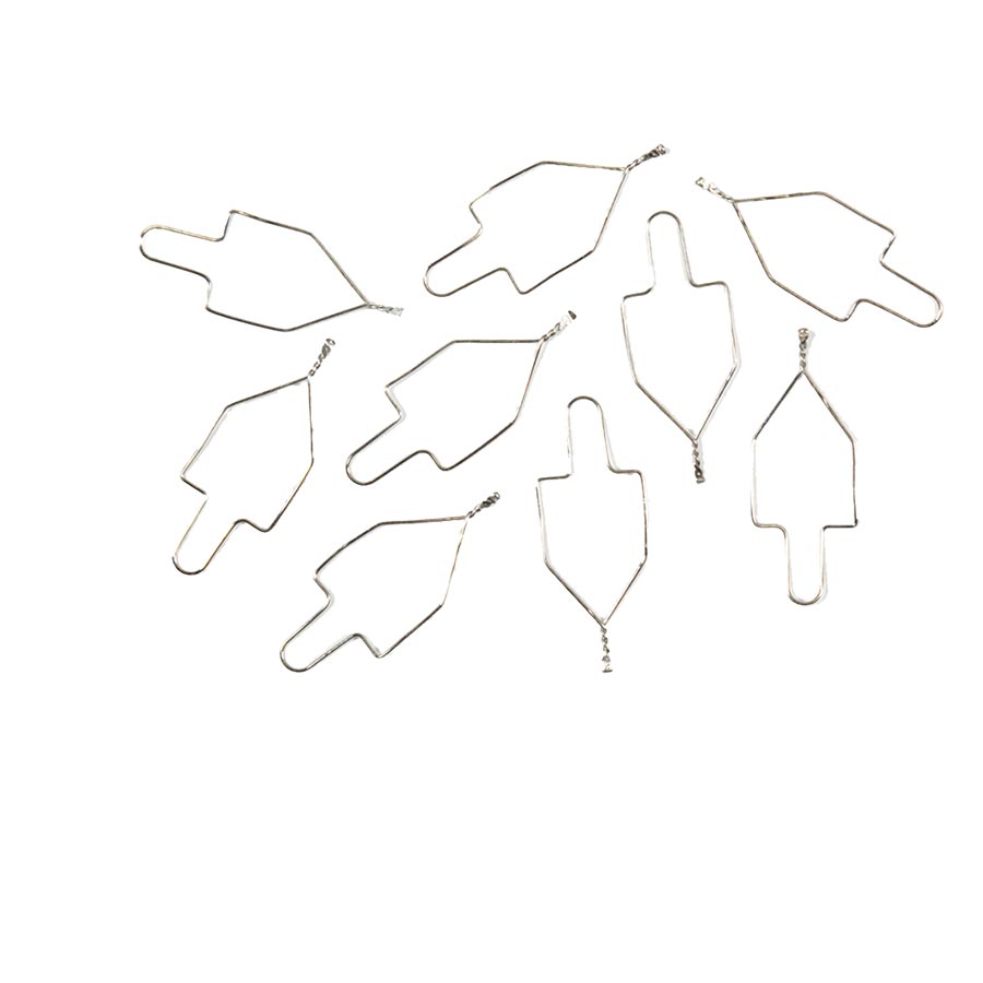 TruForce Ligature Ties 0.010 in Silver Stainless Steel 500/Pk thumbnail 2