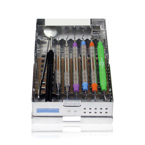 Instrument Cassette Stainless Steel Silver 8 Instruments Ea product image