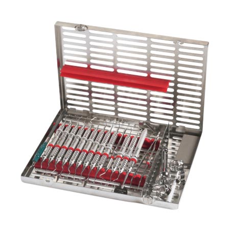 HF Cassette Large 16-Instrument Red - HF Cassette Large 16-Instrument Red - Image 1