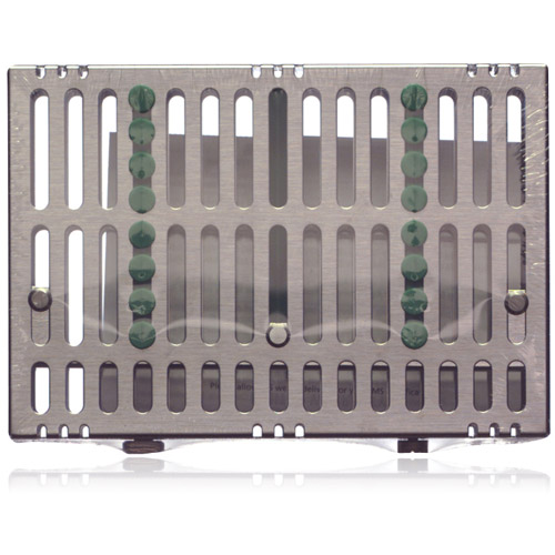 IMS Instrument Cassette Stainless Steel Green 8 Instruments Ea thumbnail 4