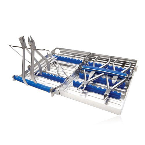 IMS Special Cassette Stainless Steel Large Blue 20 Instruments Ea - IMS Special Cassette Stainless Steel Large Blue 20 Instruments Ea - Image 1