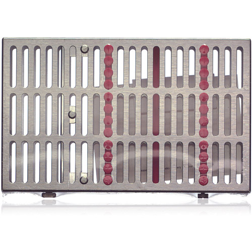 IMS Signa-Stat Instrument Cassette Stainless Steel Large Red 12 Instruments Ea thumbnail 5