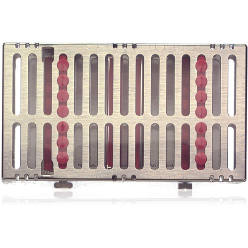 IMS Instrument Cassette Stainless Steel Red 14 Instruments Ea product image