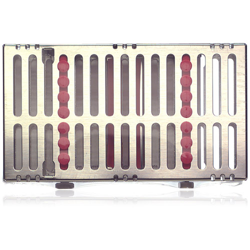 Signature Series® Double-Decker® Small Orthodontic Cassette Red product image