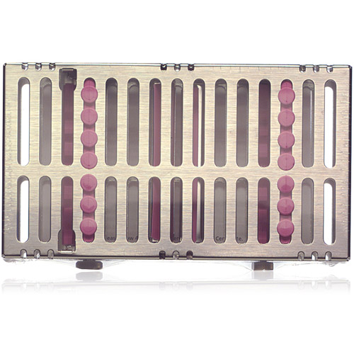 IMS Signature Series Double-Decker Cassette, 14-Instrument, Two-Tier, Purple, 1/Pk, IM9146 thumbnail 9