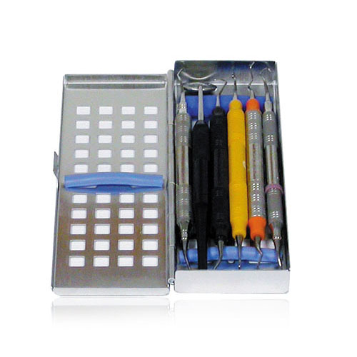 Instrument Cassette Stainless Steel Silver 7 Instruments Ea product image