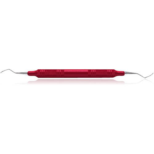 Universal Curette, # 5-6 Barnhart, EagleLite Handle, Resin, Red, 1/Pk, AECB5-6X thumbnail 9