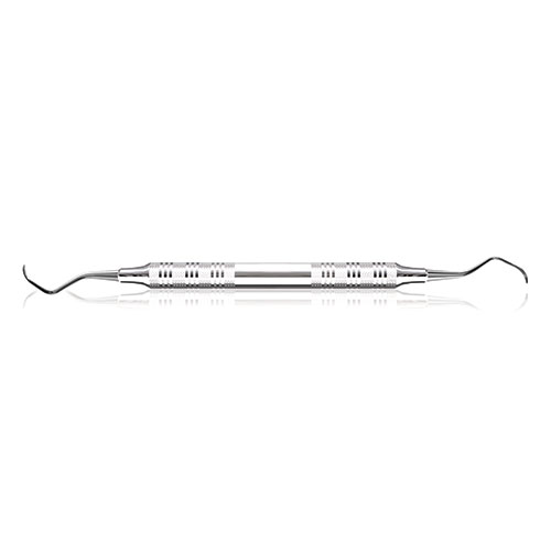 Universal Curette, # 13-14S McCall, Posterior - Sharp Point, EagleLite Handle, 3/8", Stainless Steel, 1/Pk, AECM13-14SZ thumbnail 3