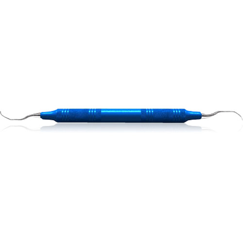 Gracey Curette, # 13-14, Posterior Distal, EagleLite, Resin, 3/8", Blue, 1/Pk, AEG13-14X thumbnail 9