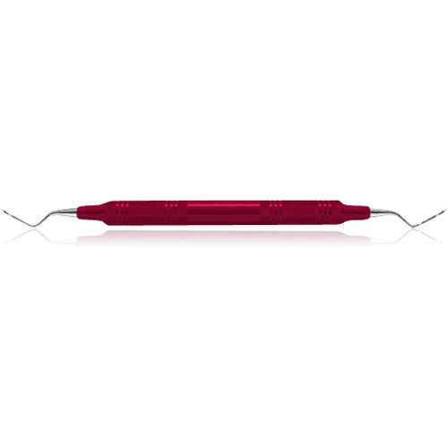 Sickle Scaler, # 7-8 Bates, Narrow Posterior, EagleLite, Resin, 3/8", Red, 1/Pk, AESB7-8X thumbnail 7